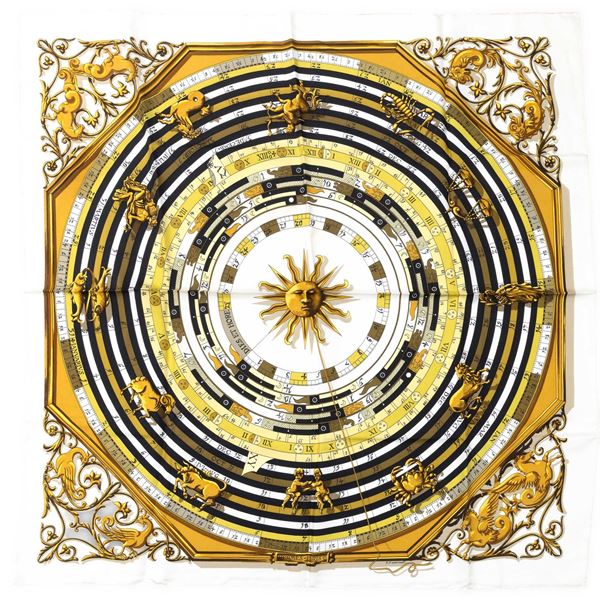 Hermès, Foulard "Dies et Hore"