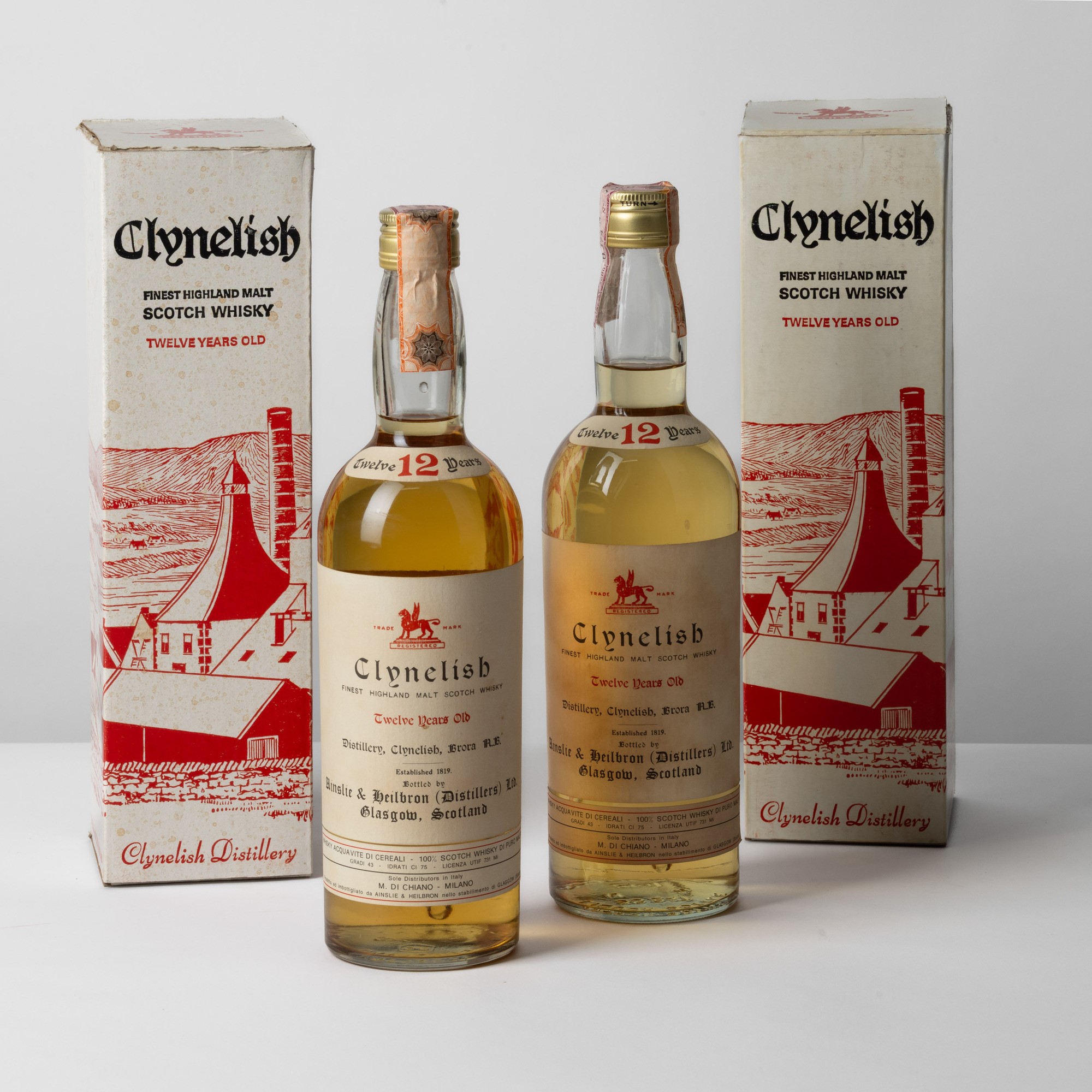 Clynelish, 12 Years Ainslie & Heilbron, Malt Scotch Whisky (1Bt, 75cl, 43% Vol)