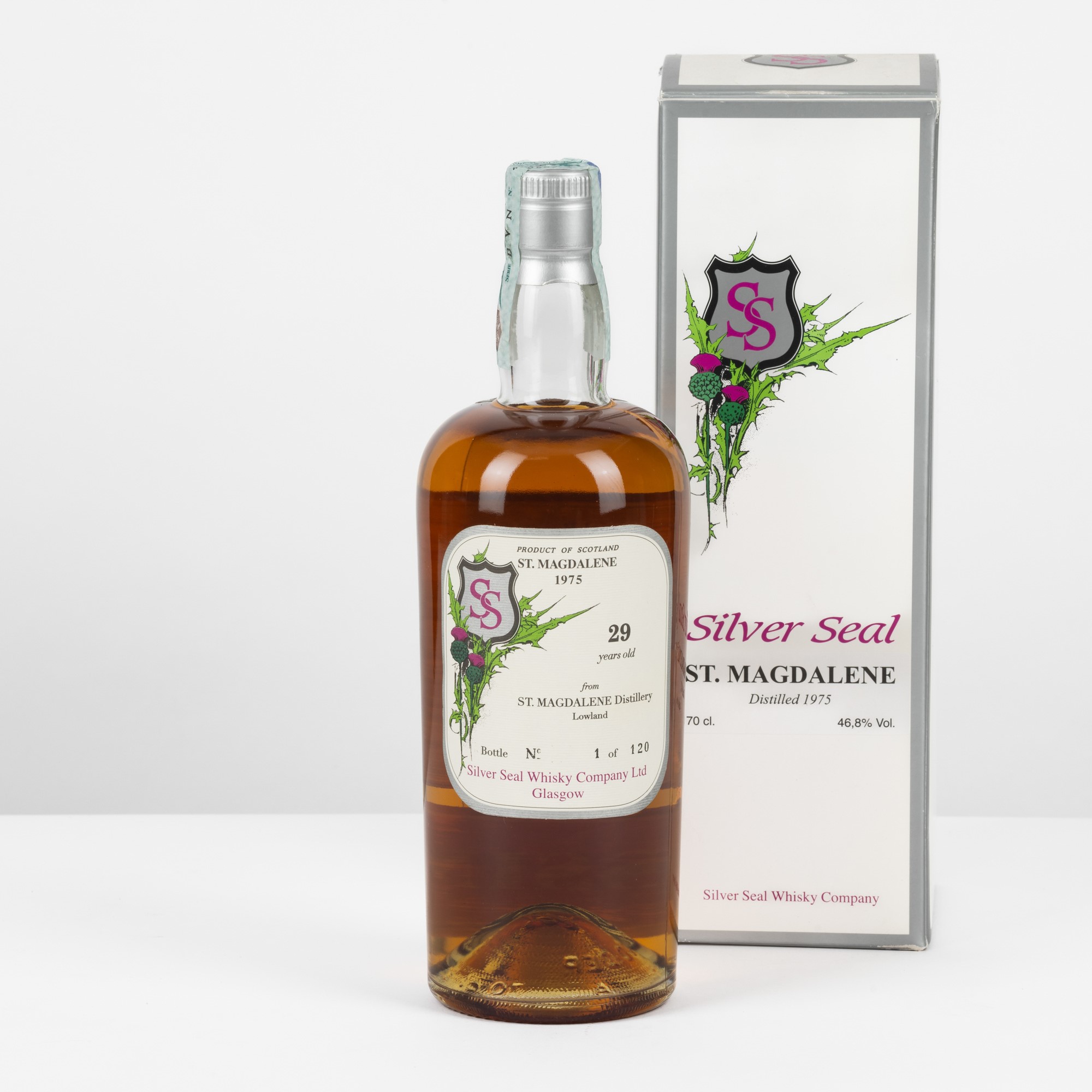 St. Magdalene, Malt Whisky, 29 Years Old, 46.8% Vol., 1975