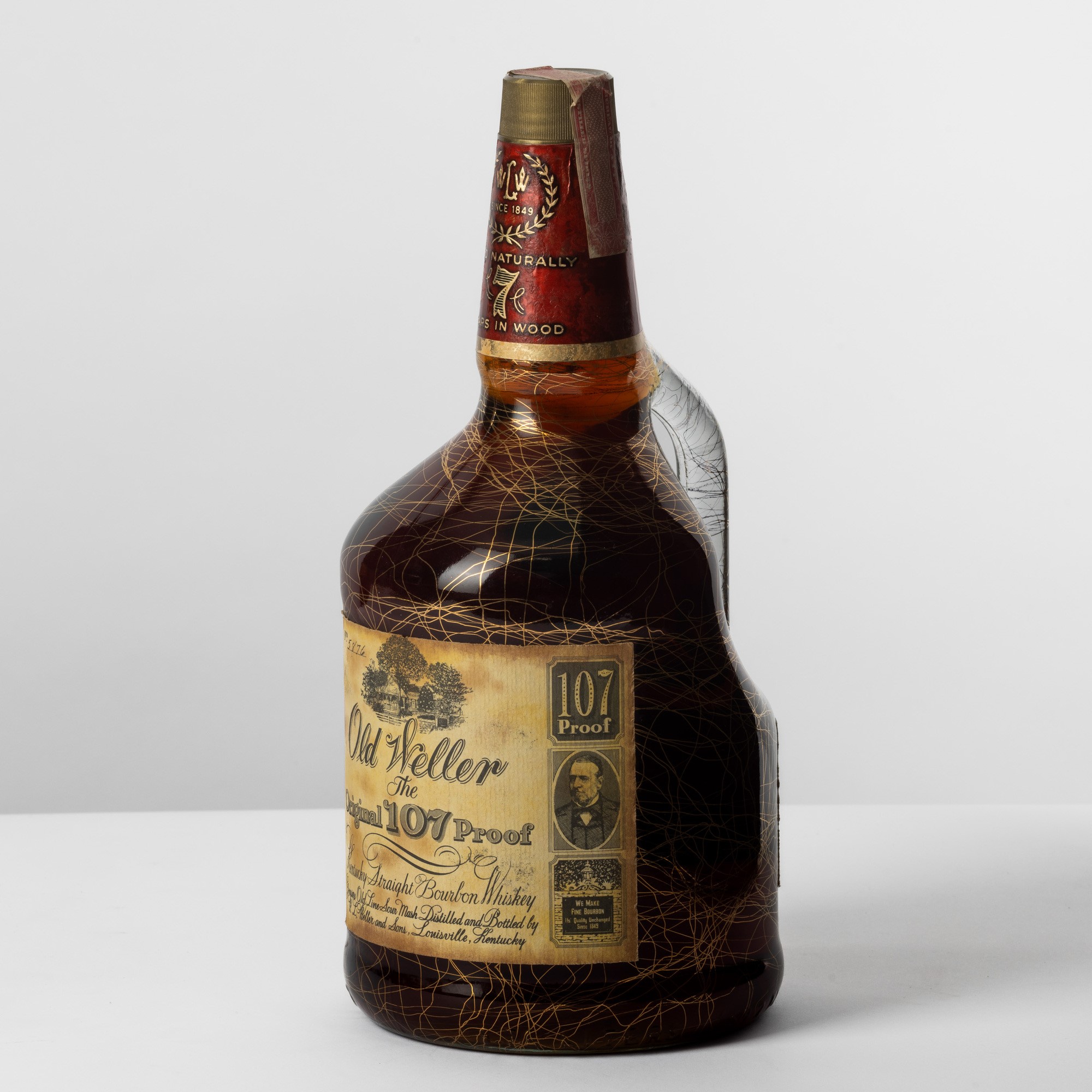 Old Weller, Kentucky Straight Bourbon Whiskey 7 Years 1979, 53.5% Vol. - 175 cl
