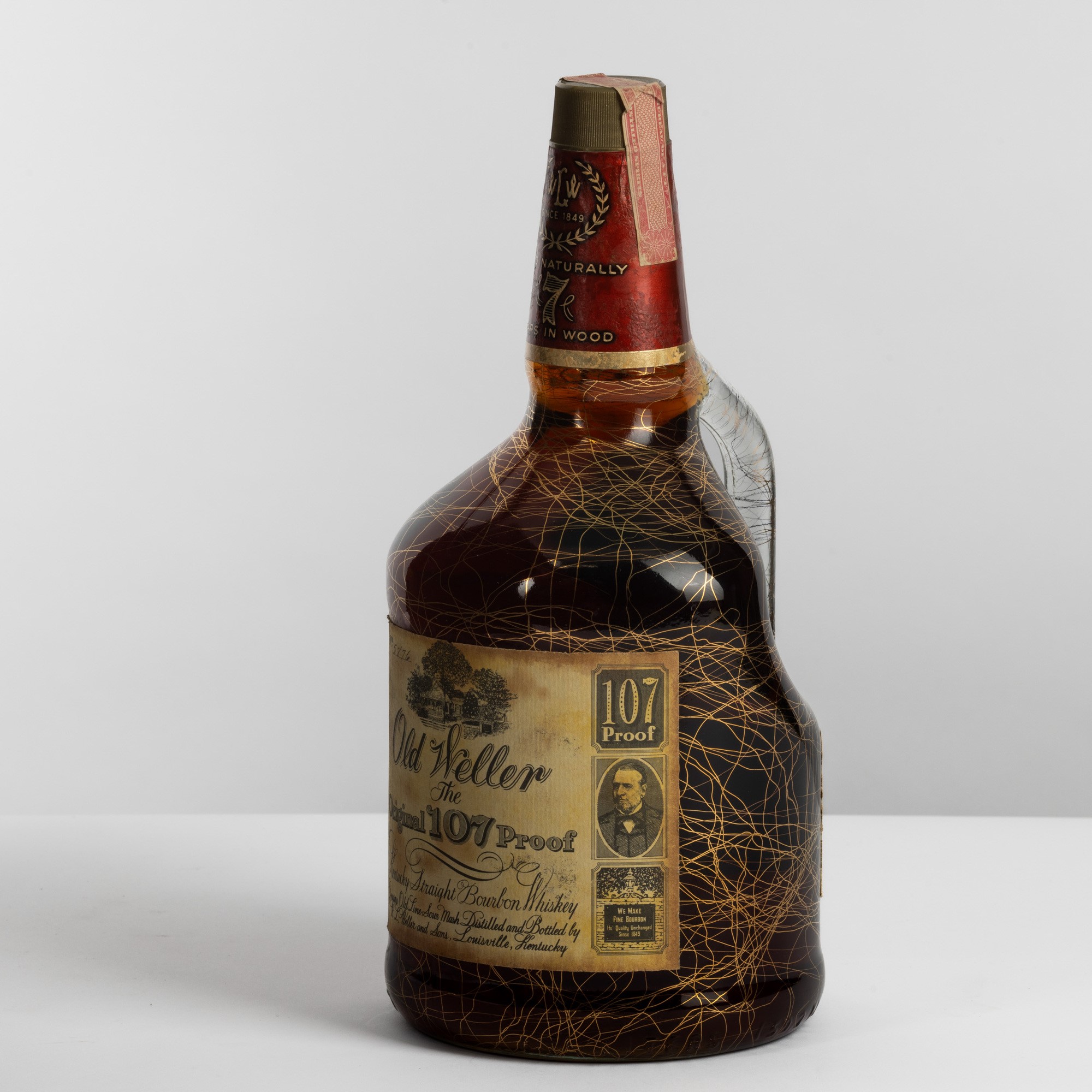 Old Weller, Kentucky Straight Bourbon Whiskey 7 Years 1979, 53.5% Vol. - 175 cl