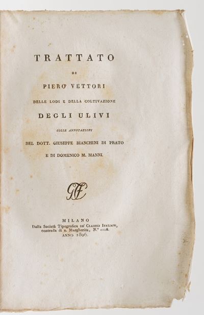 Pietro Vettori, Trattato delle lodi e della coltivazione degli ulivi