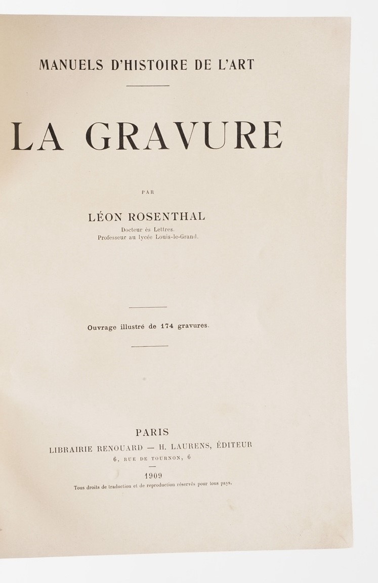 Cisari, La xilografia; Rosenthal, La gravure; Venturi, Giorgione - Tre opere di riferimento