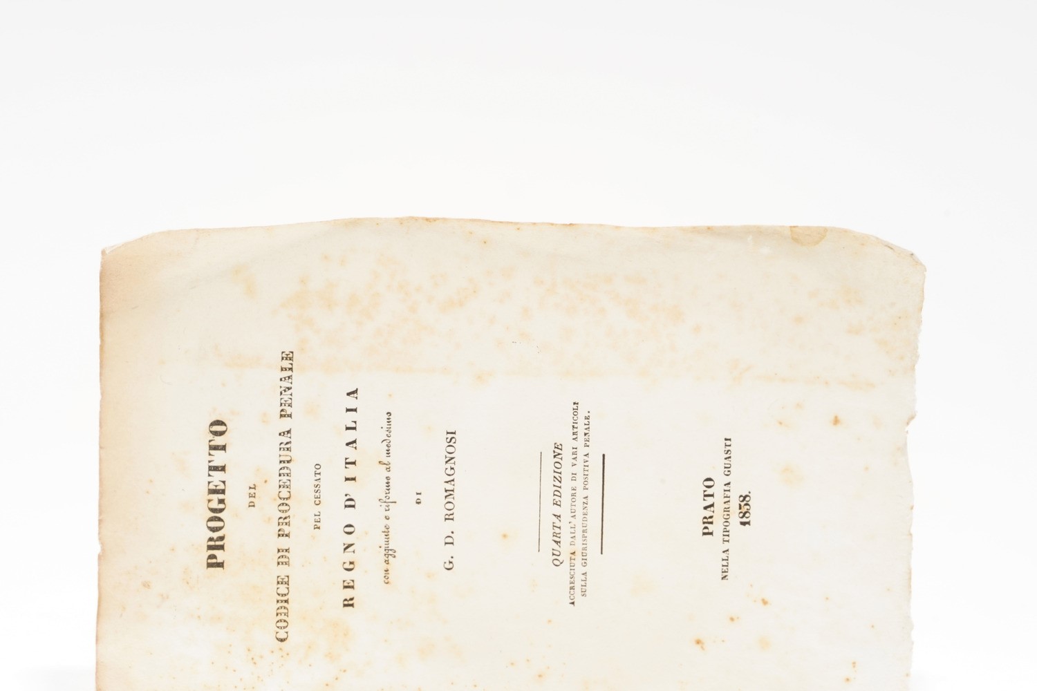 Miscellanea di opere letterarie italiane del XVIII e XIX secolo