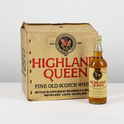 Highland Queen, Scotch Whisky 5 Years, 40% Vol. (12 Bottiglie da 75cl)