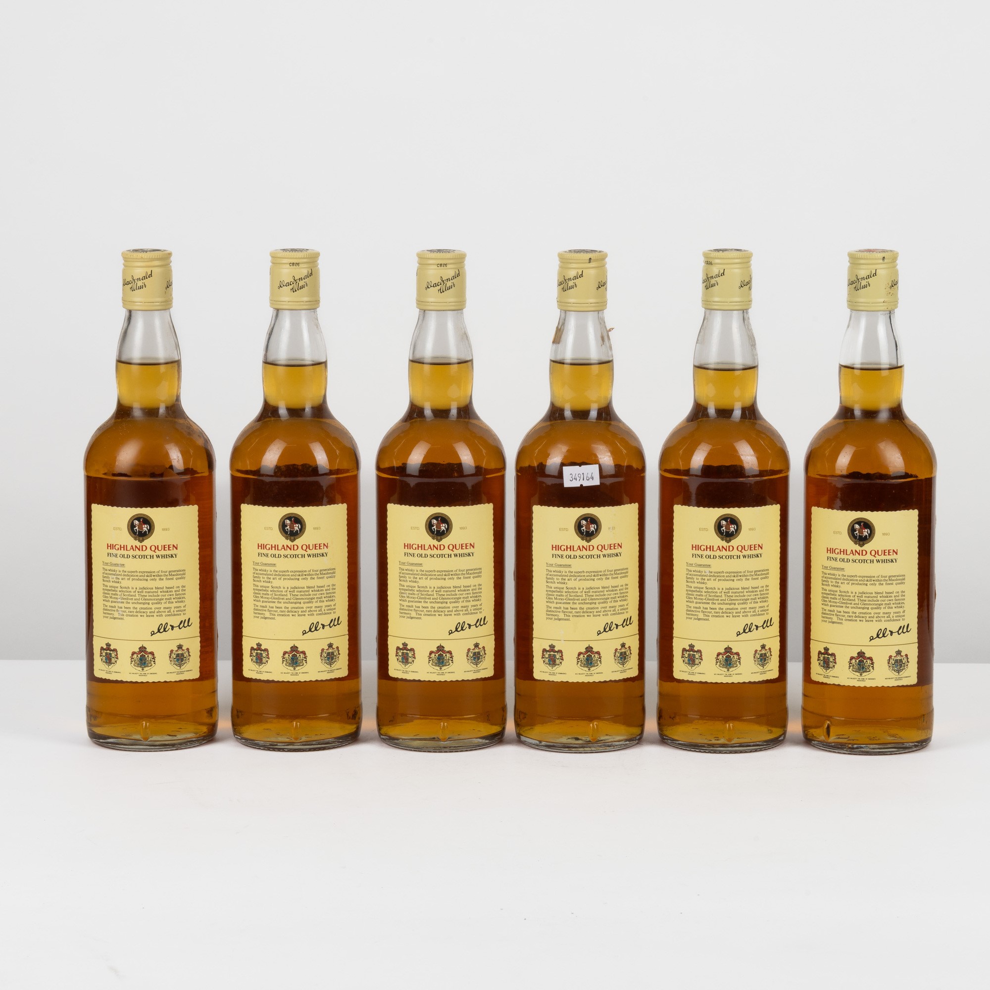 Highland Queen, Scotch Whisky 5 Years, 40% Vol. (12 Bottiglie da 75cl)