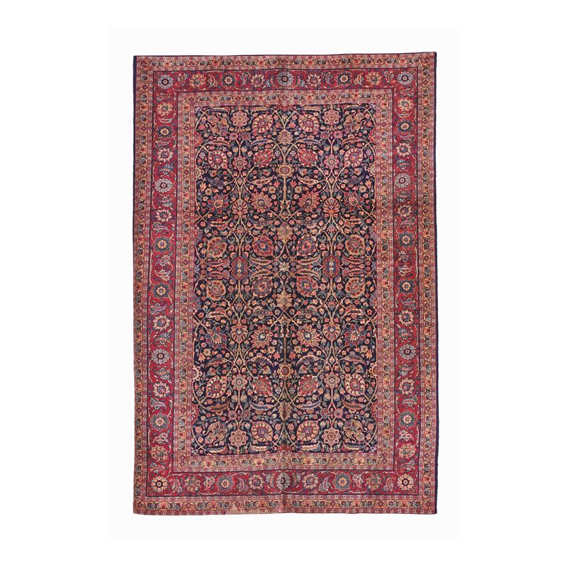 Tappeto Theran, Persia fine XIX secolo  - Asta Tappeti - Cambi Casa d'Aste