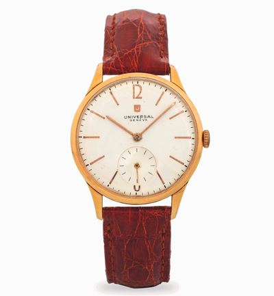 Orologio da cerimonia in oro giallo 18k con quadrante argentè