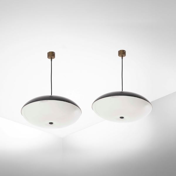 Due lampade a sospensione