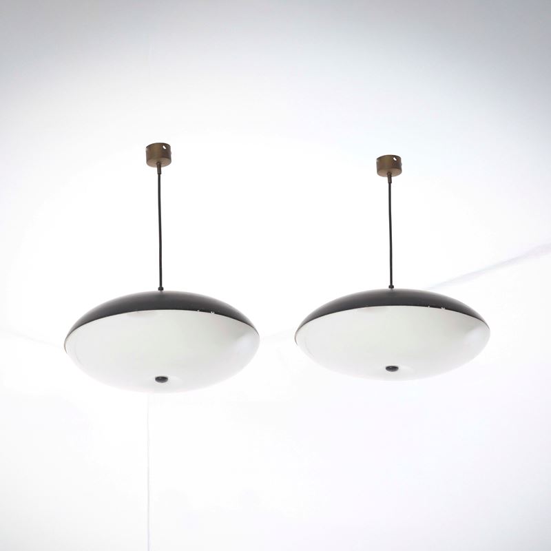 Due lampade a sospensione  - Asta Design - Cambi Casa d'Aste