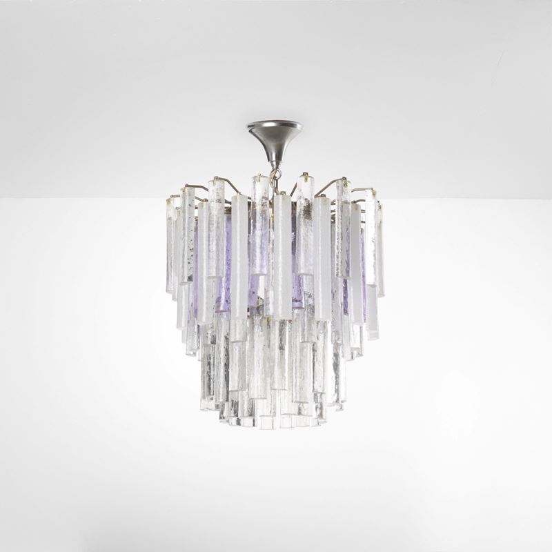 Venini : Lampada a sospensione  - Asta Arredi del XX secolo - Cambi Casa d'Aste