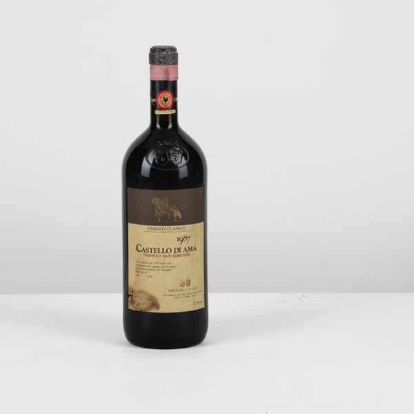 Chianti, Castello Di Ama Vigneto San Lorenzo 1987