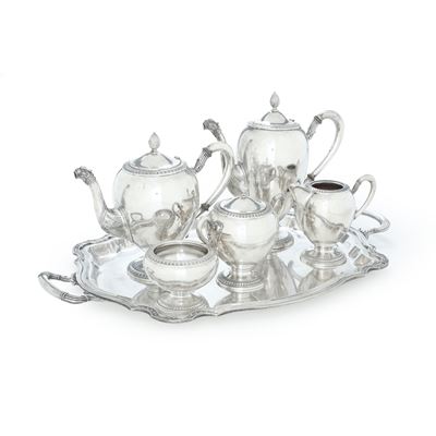 Servizio da Te e Caffè. Industra Peruana Plata Esterlina Camusso