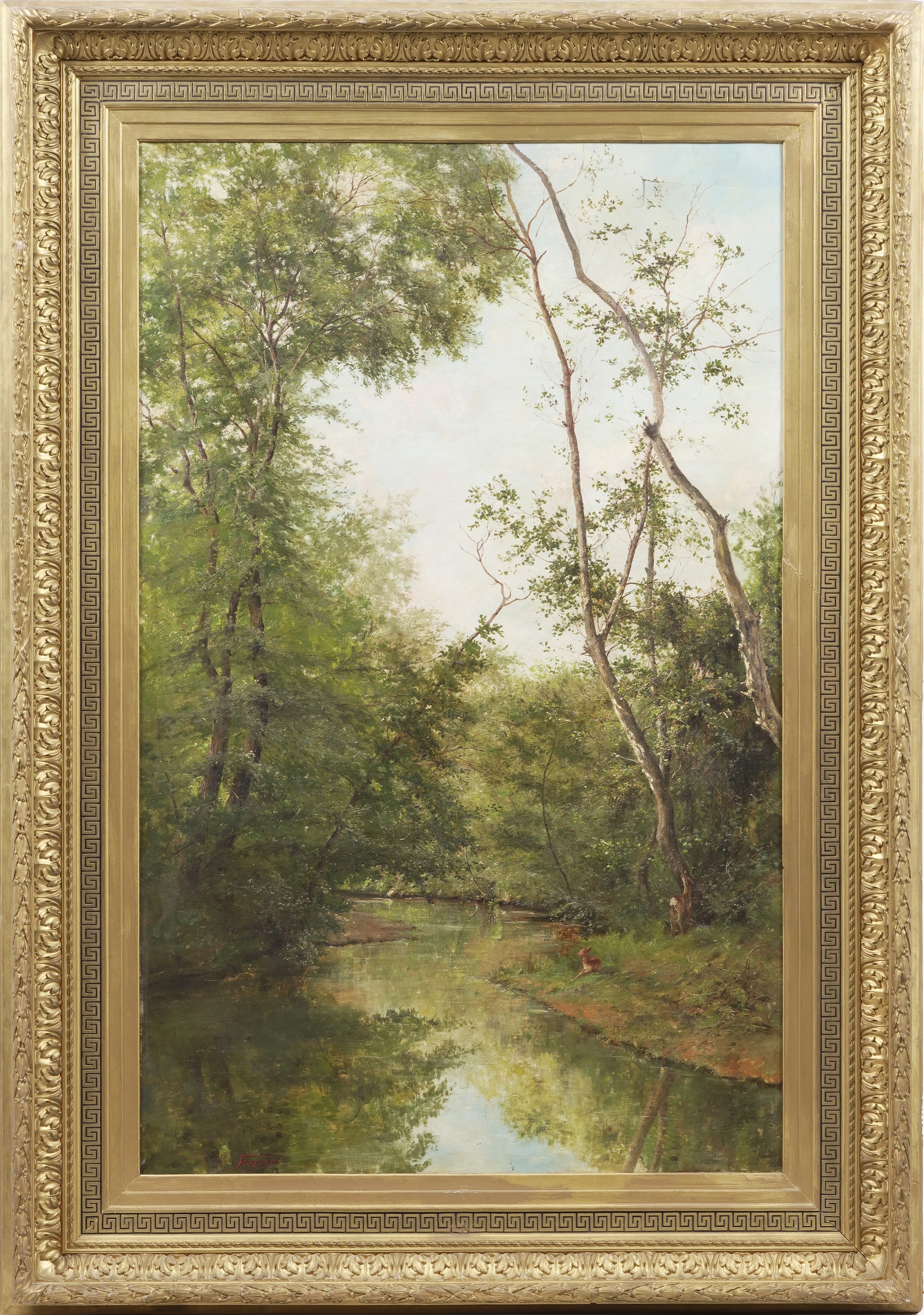 Fortunio (XIX-XX Secolo) Paesaggio Lacustre