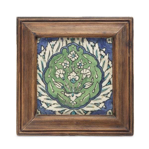 Piastrella Siria, Damasco, 1575-1650