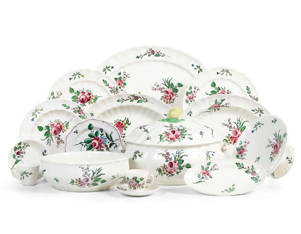 Servizio da tavola “Mediolani anno 1693” Milano, Manifattura Richard Ginori, prima metà del XX secolo