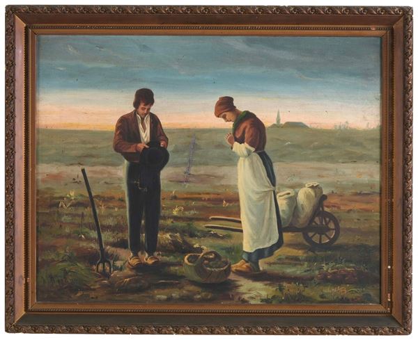 Millet, copia da L'angelus