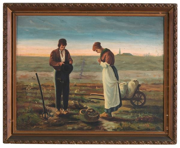 Millet, copia da L'angelus