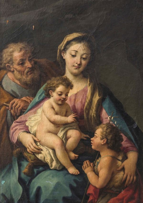 Francesco Trevisani - Sacra Famiglia con San Giovannino