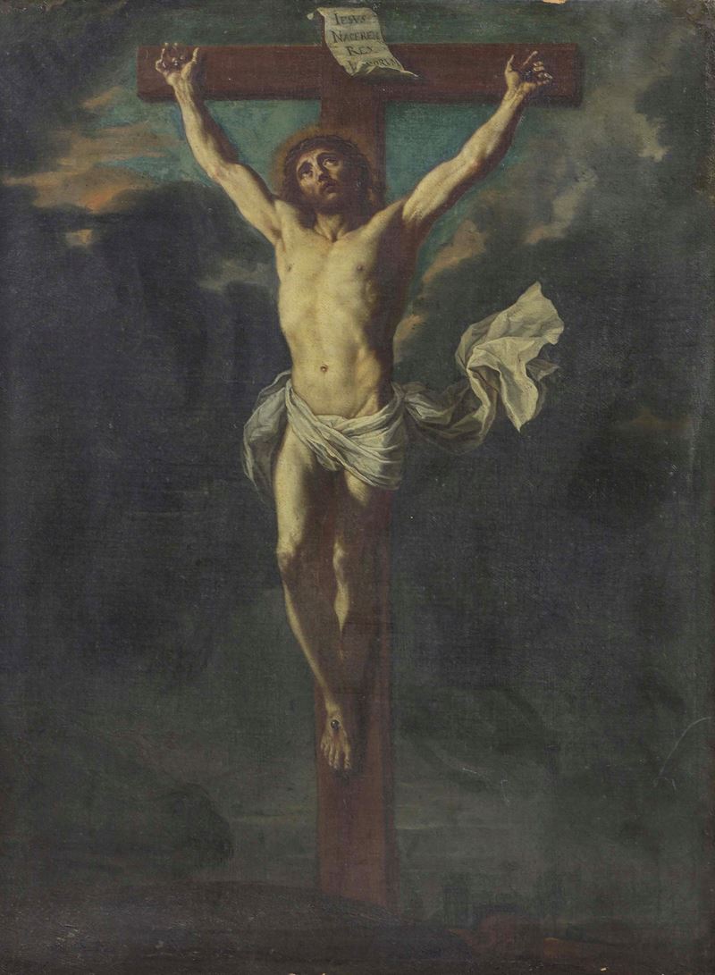 Guido Reni : Crocifissione  - olio su tela - Auction Italian Mansions - Cambi Casa d'Aste