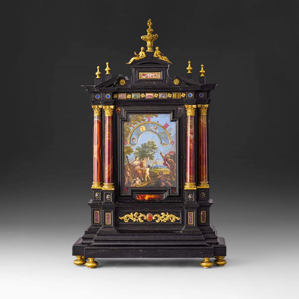 Orologio notturno barocco. Italia centrale (Roma ?) XVII-XVIII secolo