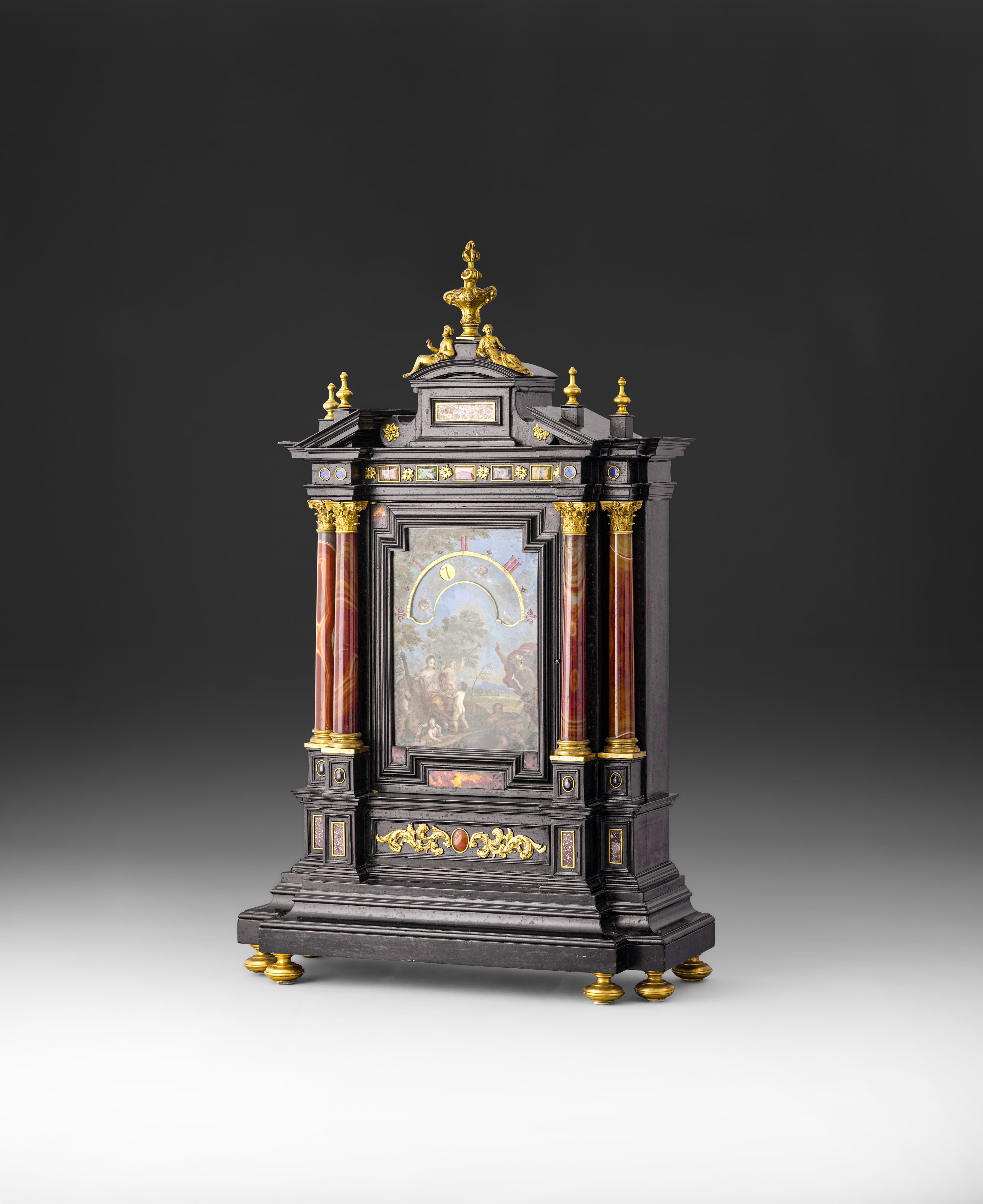 Italia centrale (Roma ?), Orologio notturno barocco, XVII–XVIII secolo
