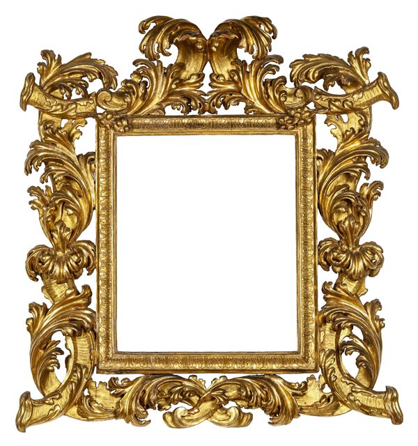 Cornice barocca. Italia XVII secolo