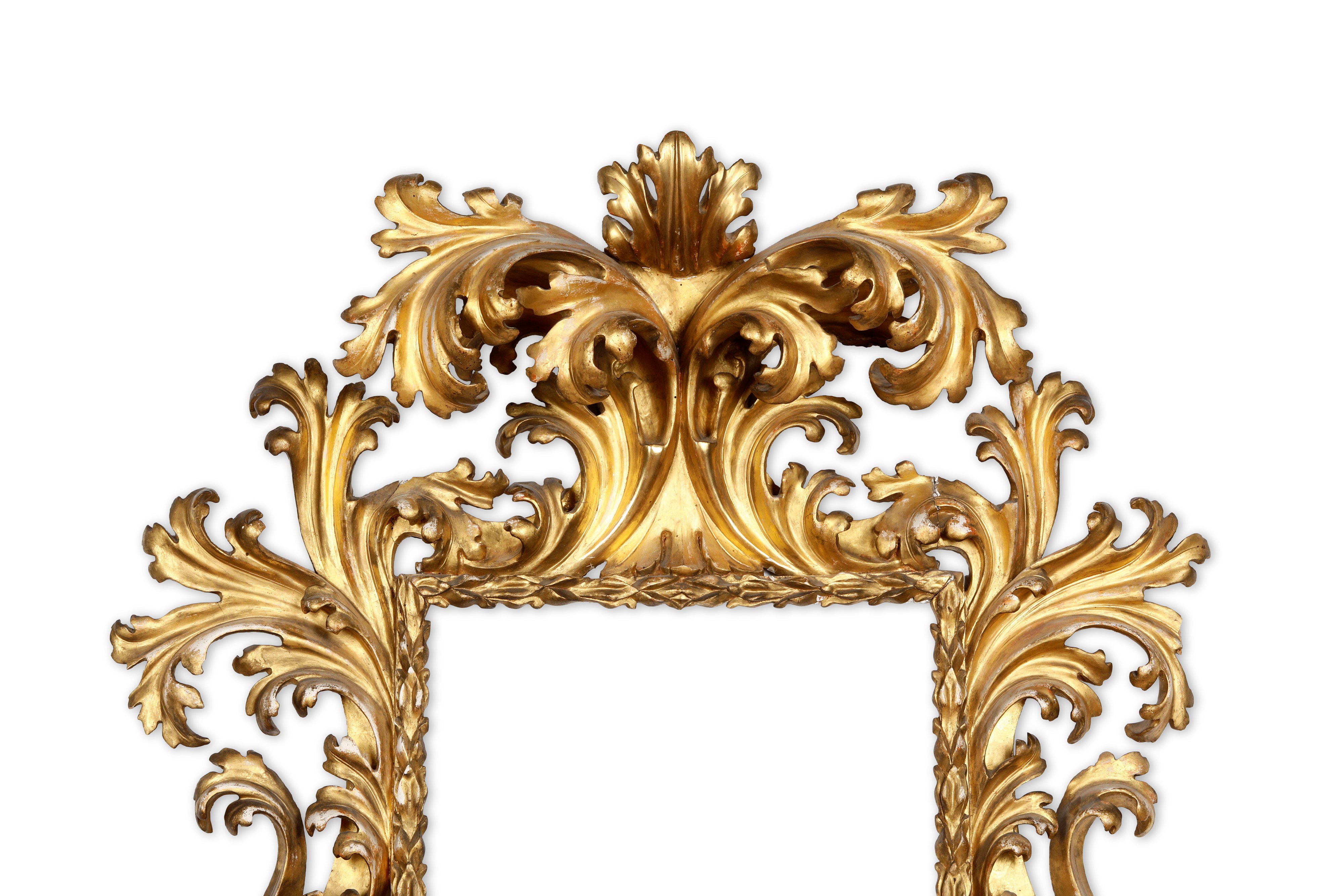 Italia, Cornice di gusto barocco, XVIII secolo