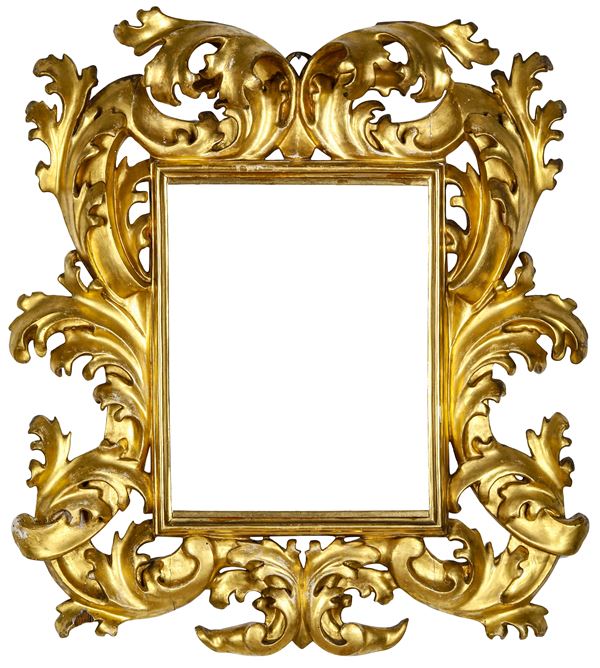 Cornice barocca. Italia XVII secolo