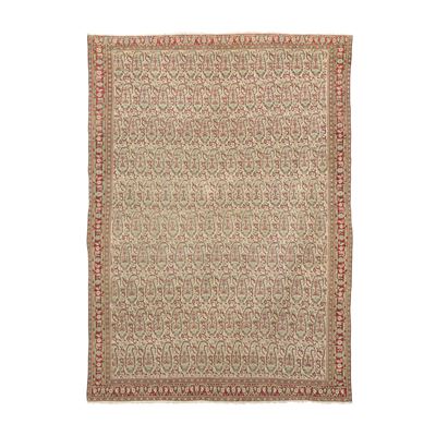 Tappeto Senneh, campo chiaro con bothe, Persia fine XIX secolo