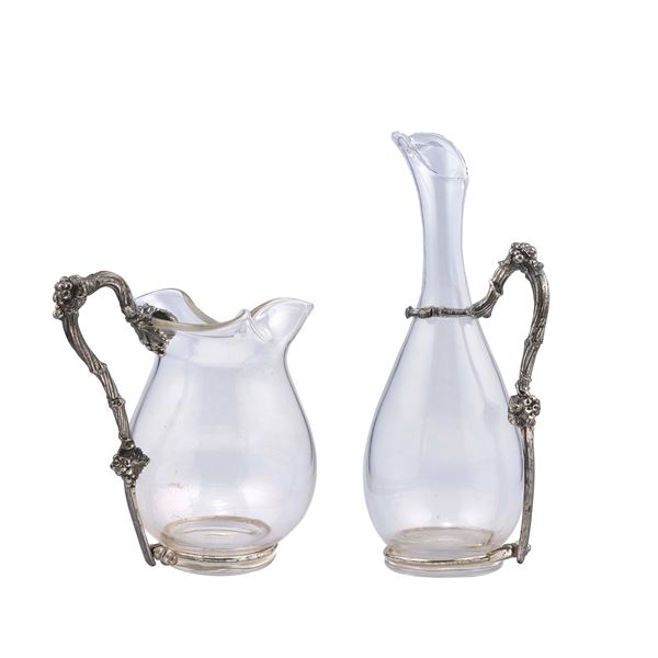 Gabriella Crespi. Coppia di brocche, di cui una corredata di tappo