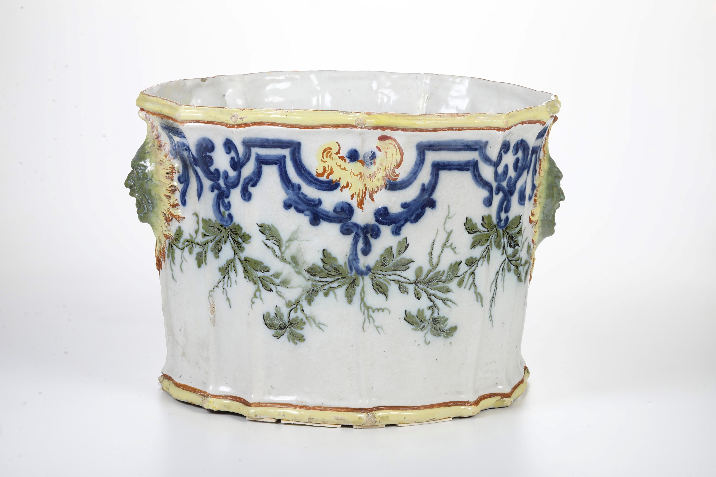 Grande portavaso Savona, 1890-1910