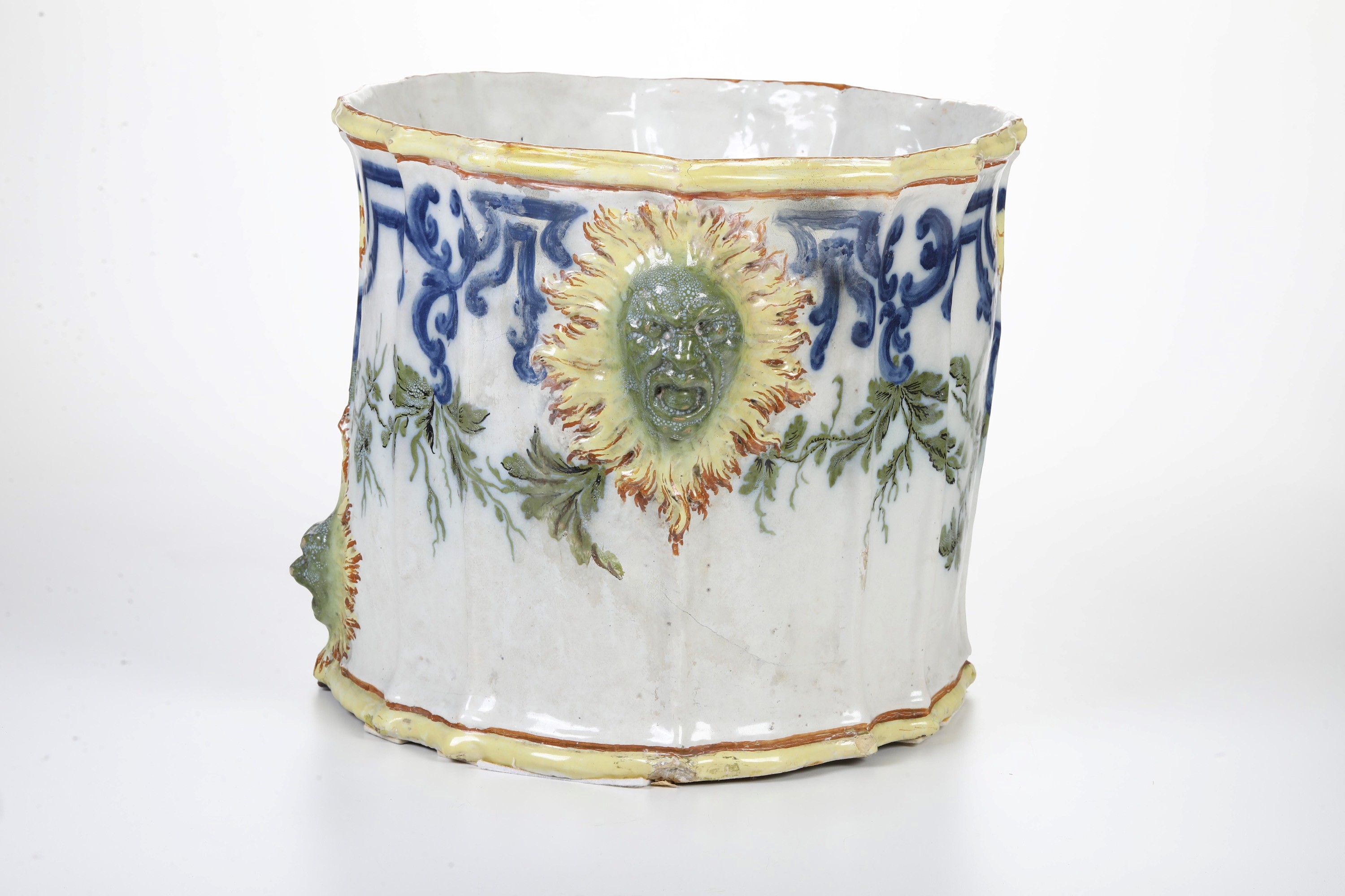 Grande portavaso Savona, 1890-1910