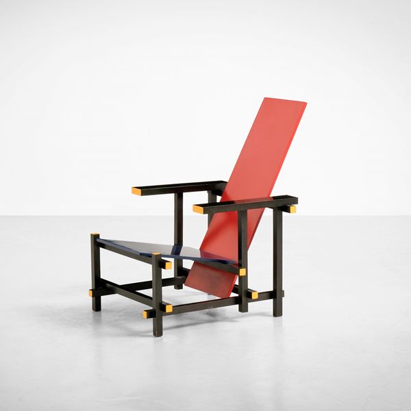 Poltrona mod. 635 Red & Blue