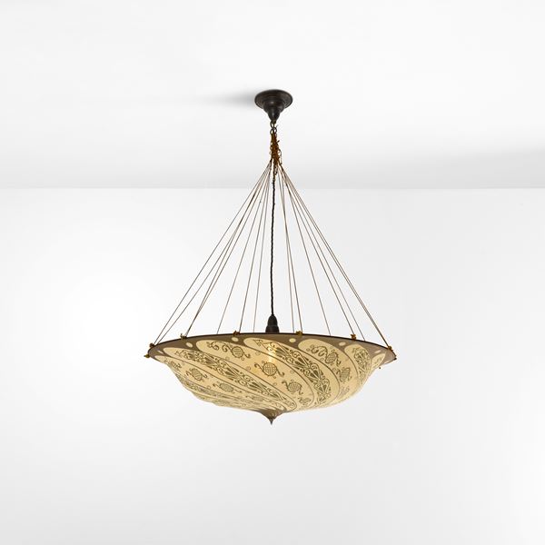 Lampada a sospensione mod. Scudo Saraceno