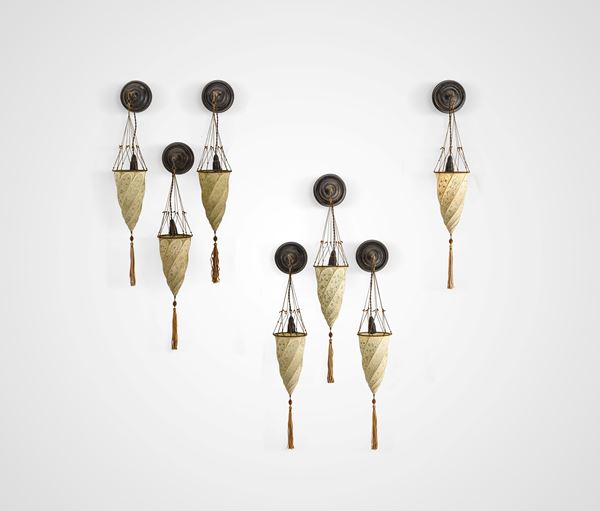 Sette lampade a parete mod. Cesendello