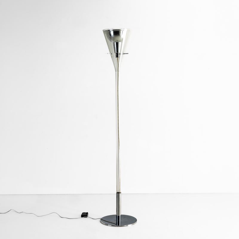 Franco Raggi : Lampada da terra Flûte 3300/1 Magnum  - Auction Design Properties - Cambi Casa d'Aste