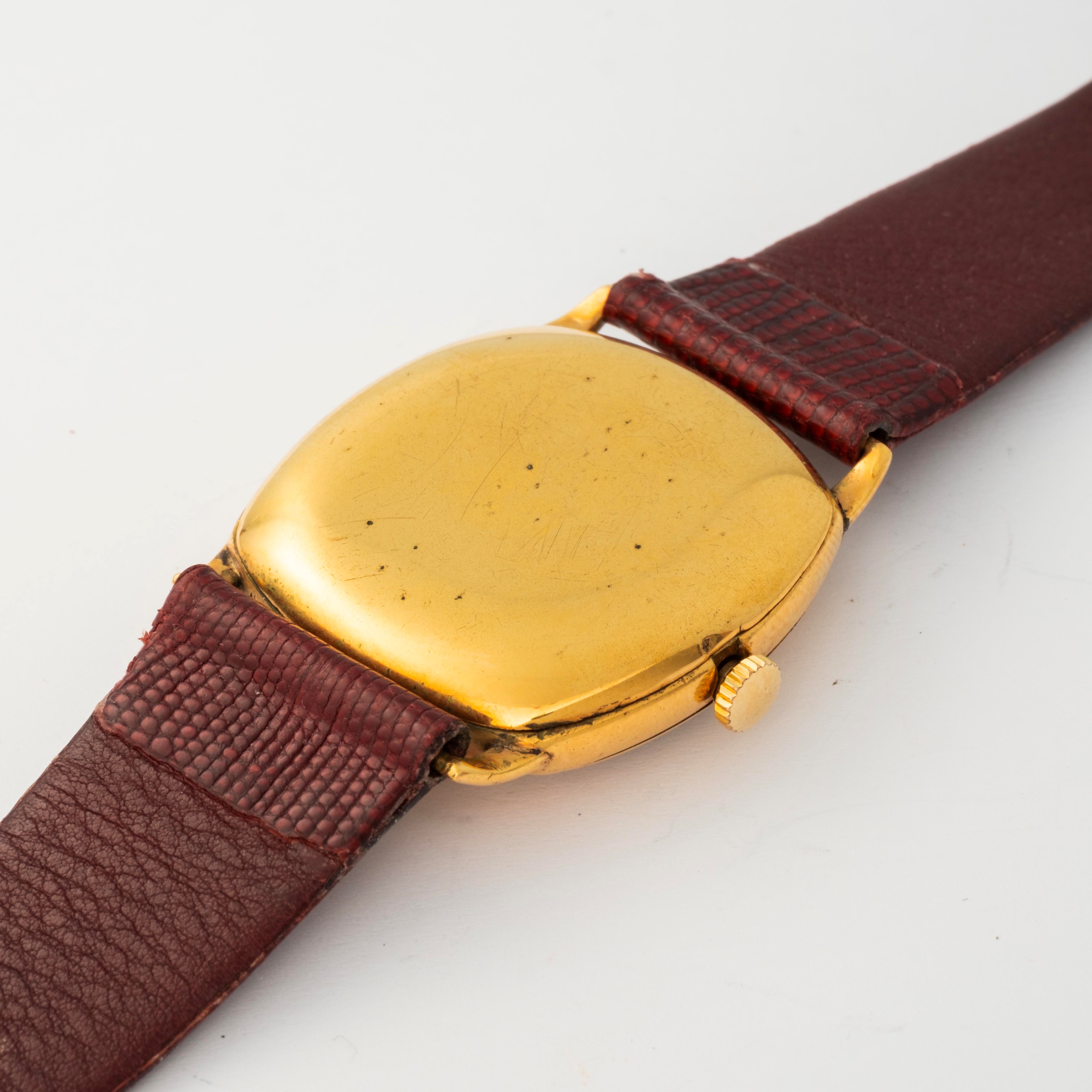 Glycine - Automatico carica a martello con cassa a cuscino, circa 1920