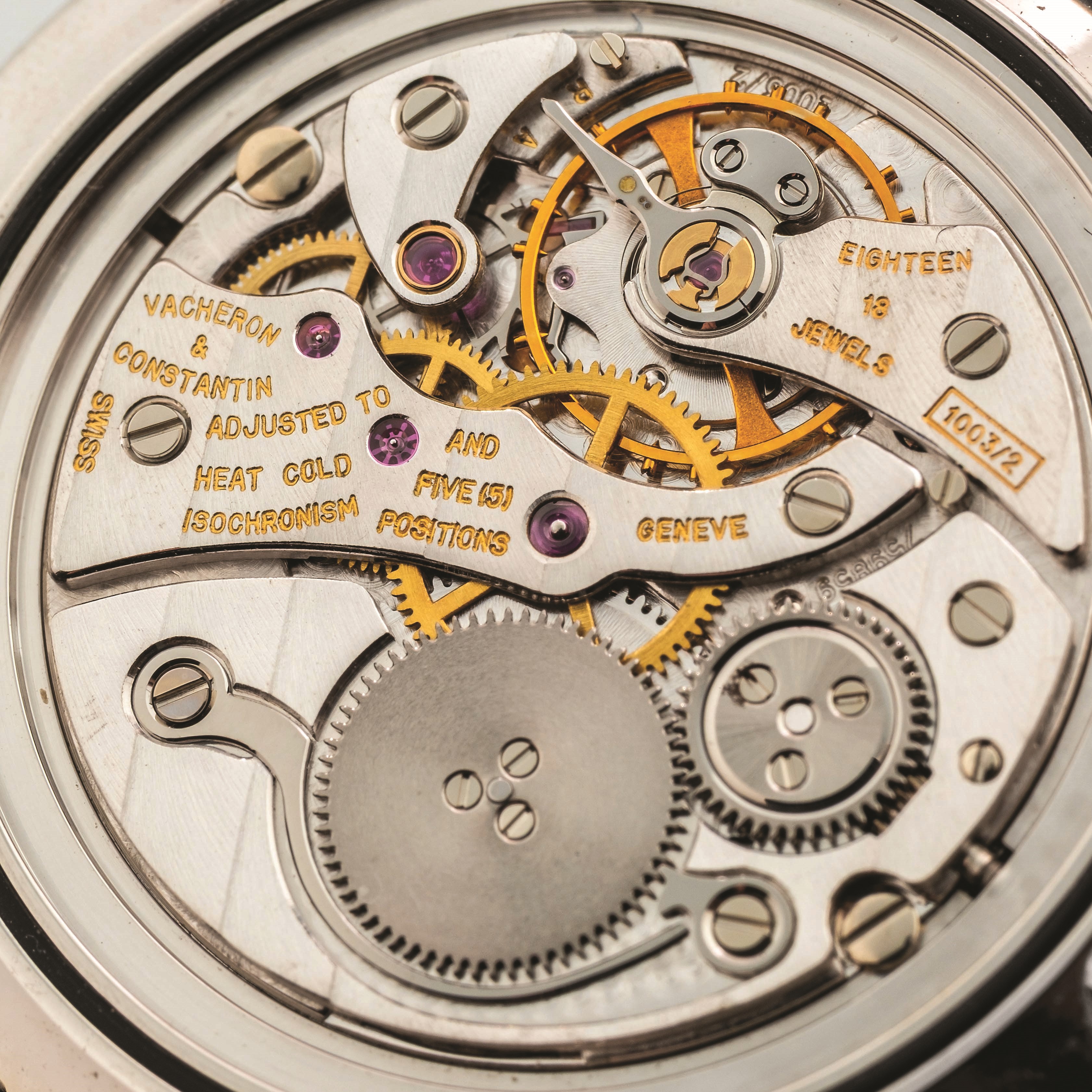 Vacheron & Constantin - Patrimony ultrapiatto in oro bianco 18k, movimento a carica manuale, circ...
