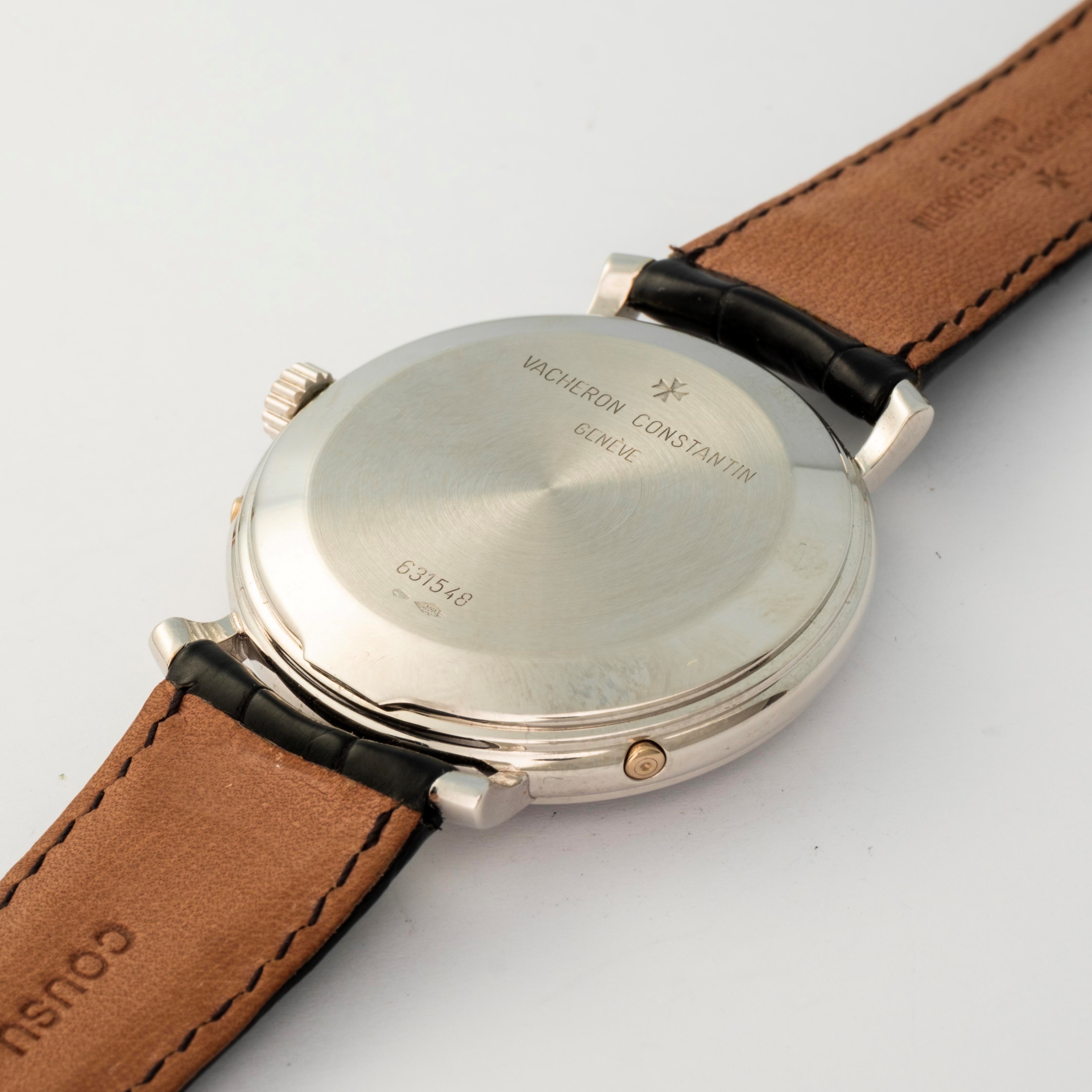 Vacheron & Constantin - Historiques Triplo Calendario Annuale con Fasi Lunari, circa 1990, Platin...