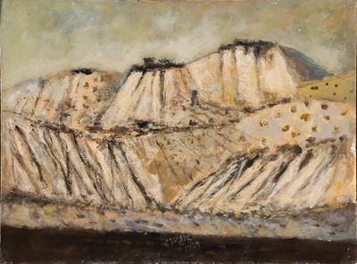 Colline senesi, olio su tavola