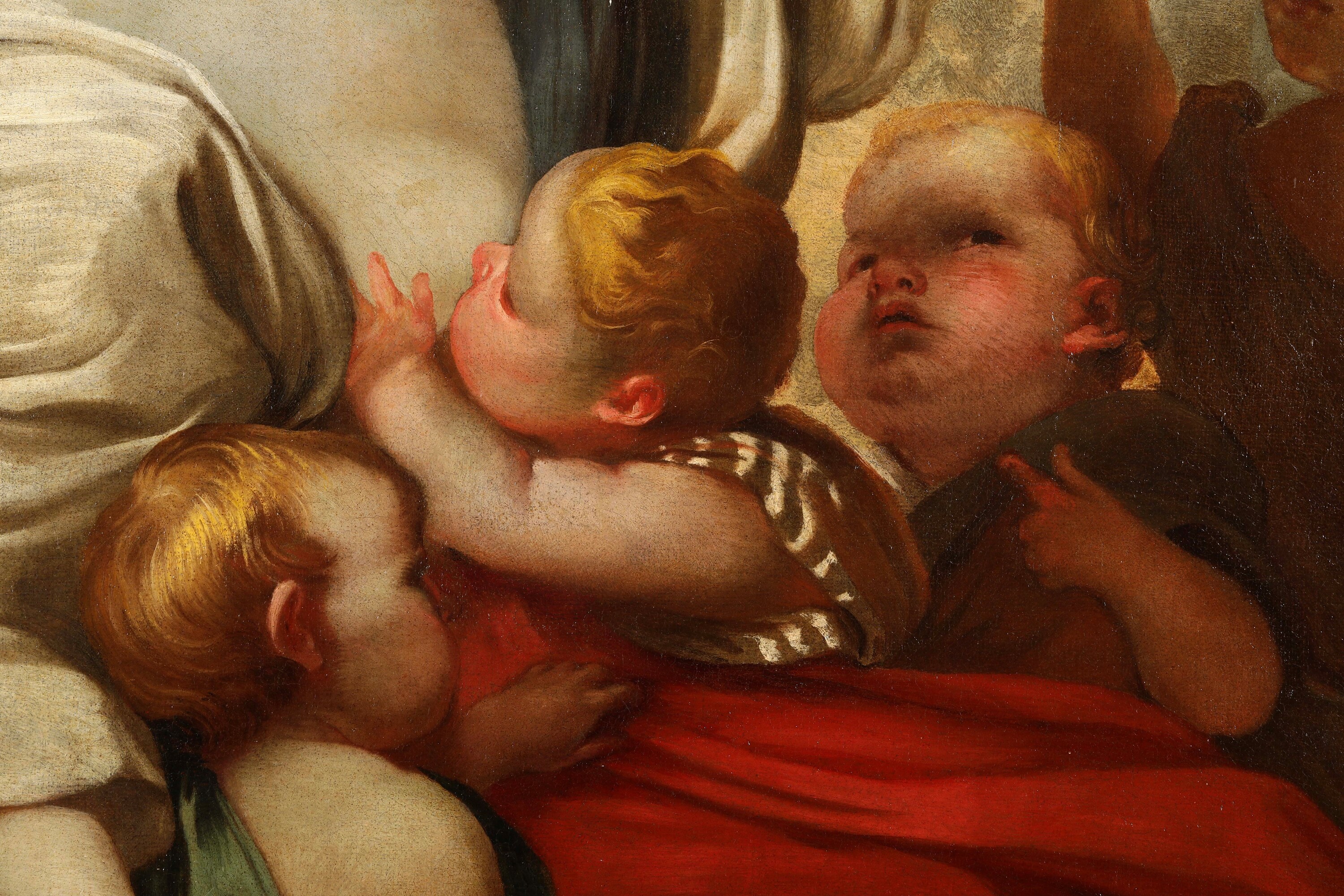 Paolo Pagani - Allegoria della Carità, olio su tela