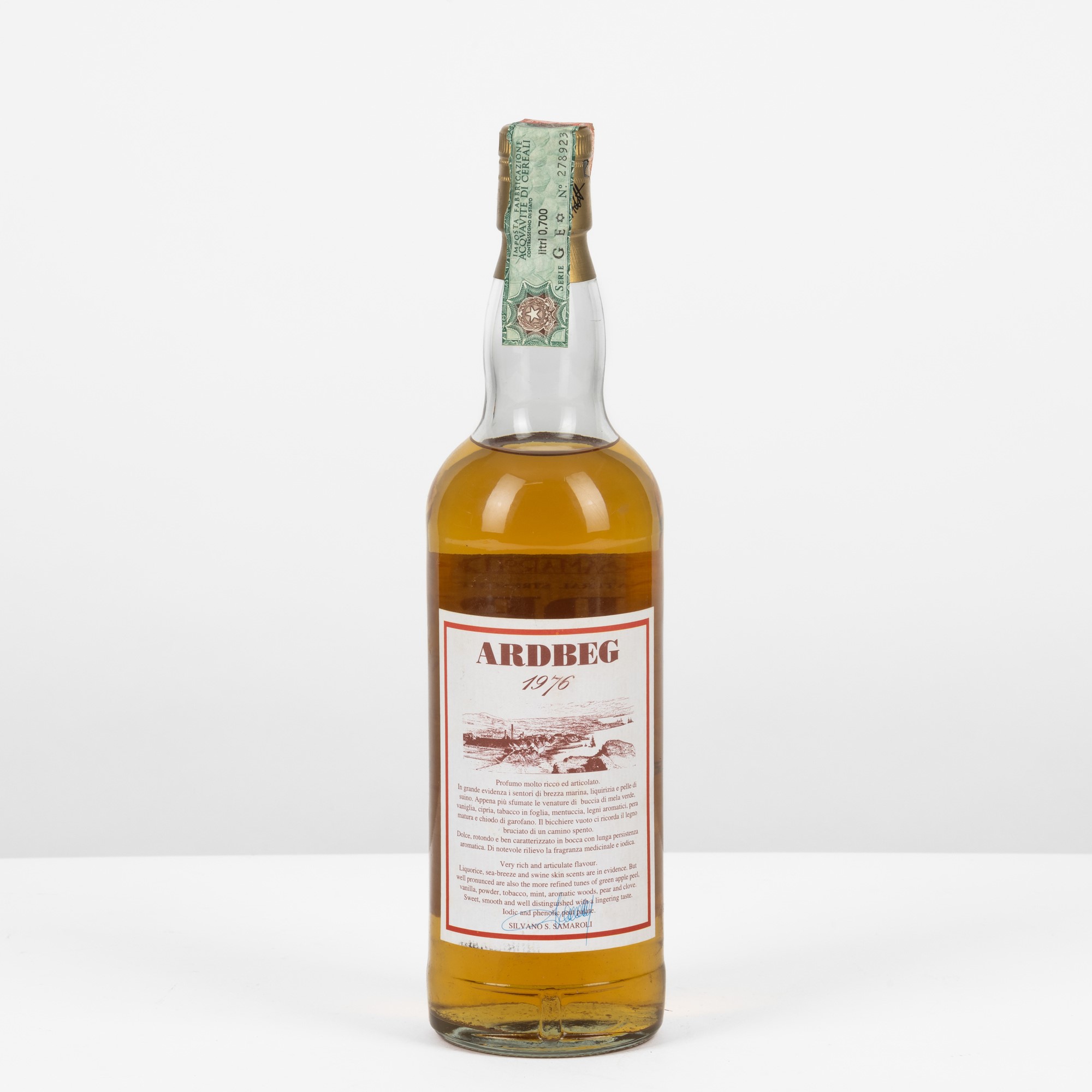 Ardbeg 1976, Samaroli Islay Malt Scotch Whisky, 46% Vol., 70cl