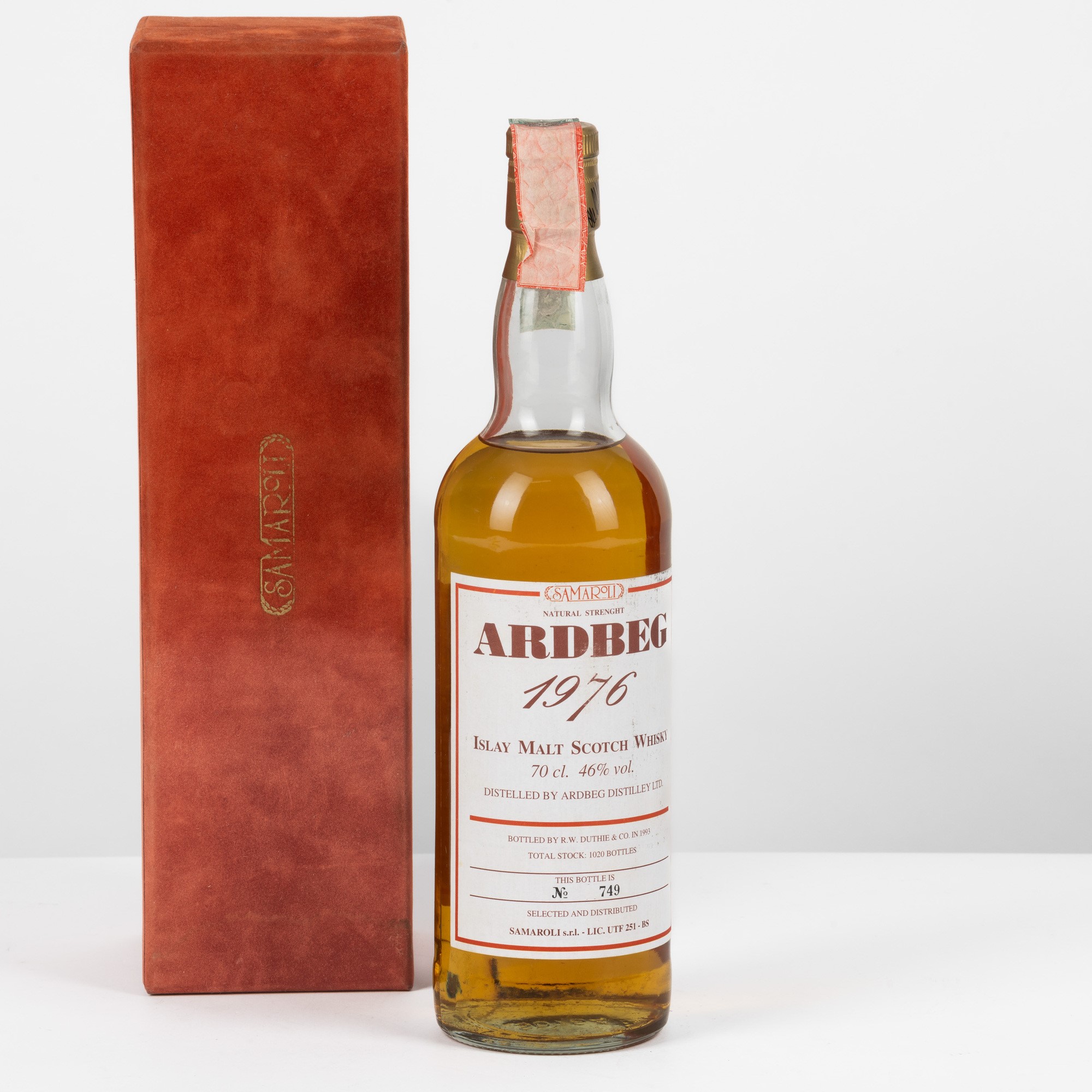 Ardbeg 1976, Samaroli Islay Malt Scotch Whisky, 46% Vol., 70cl