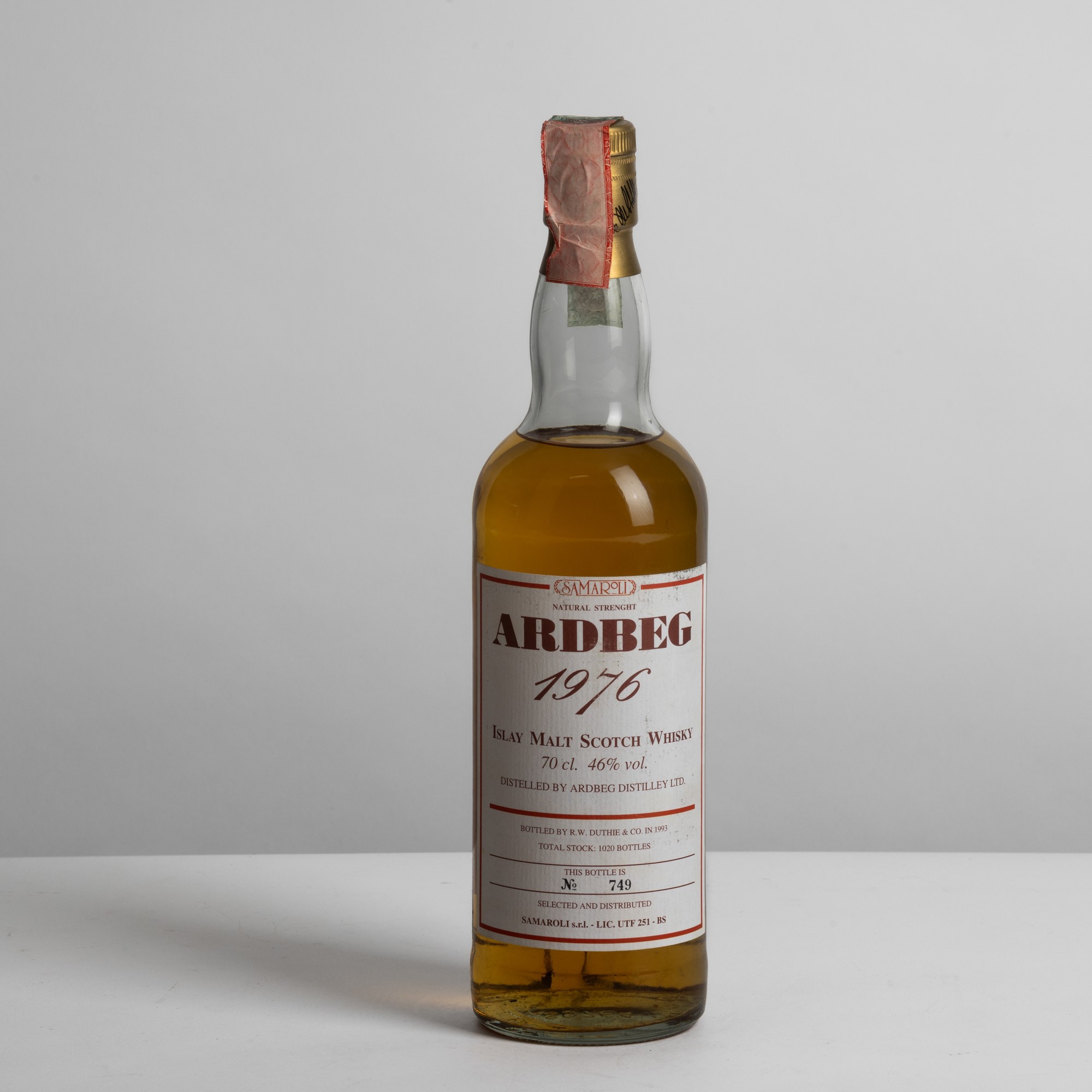 Ardbeg 1976, Samaroli Islay Malt Scotch Whisky, 46% Vol., 70cl