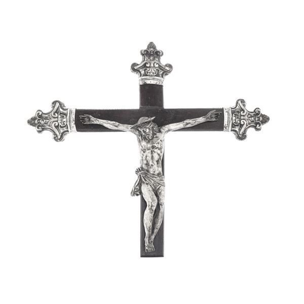 Finimenti e Crocifisso. (Struttura in legno moderna). Napoli, terzo quarto del XVIII secolo