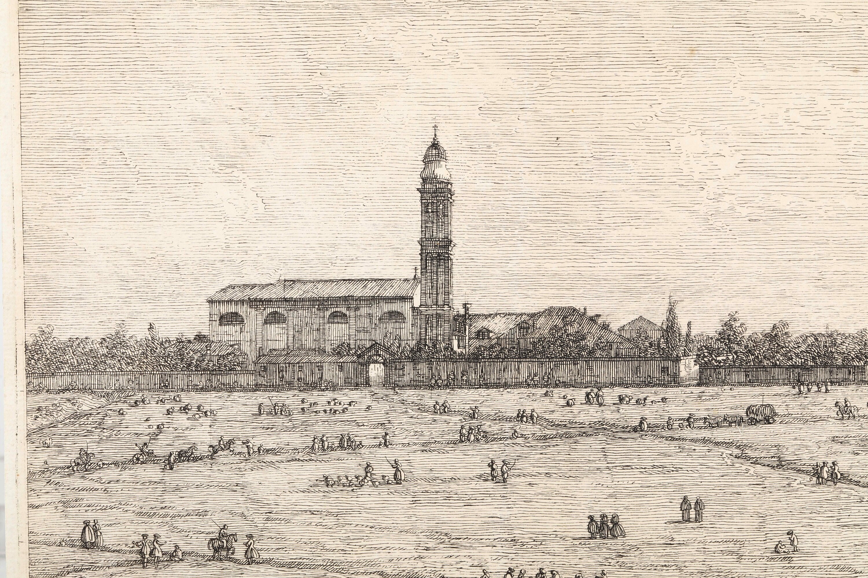 Straordinario esemplare in tiratura pre-editoriale. Antonio Canal detto il Canaletto (1697-1768) ...
