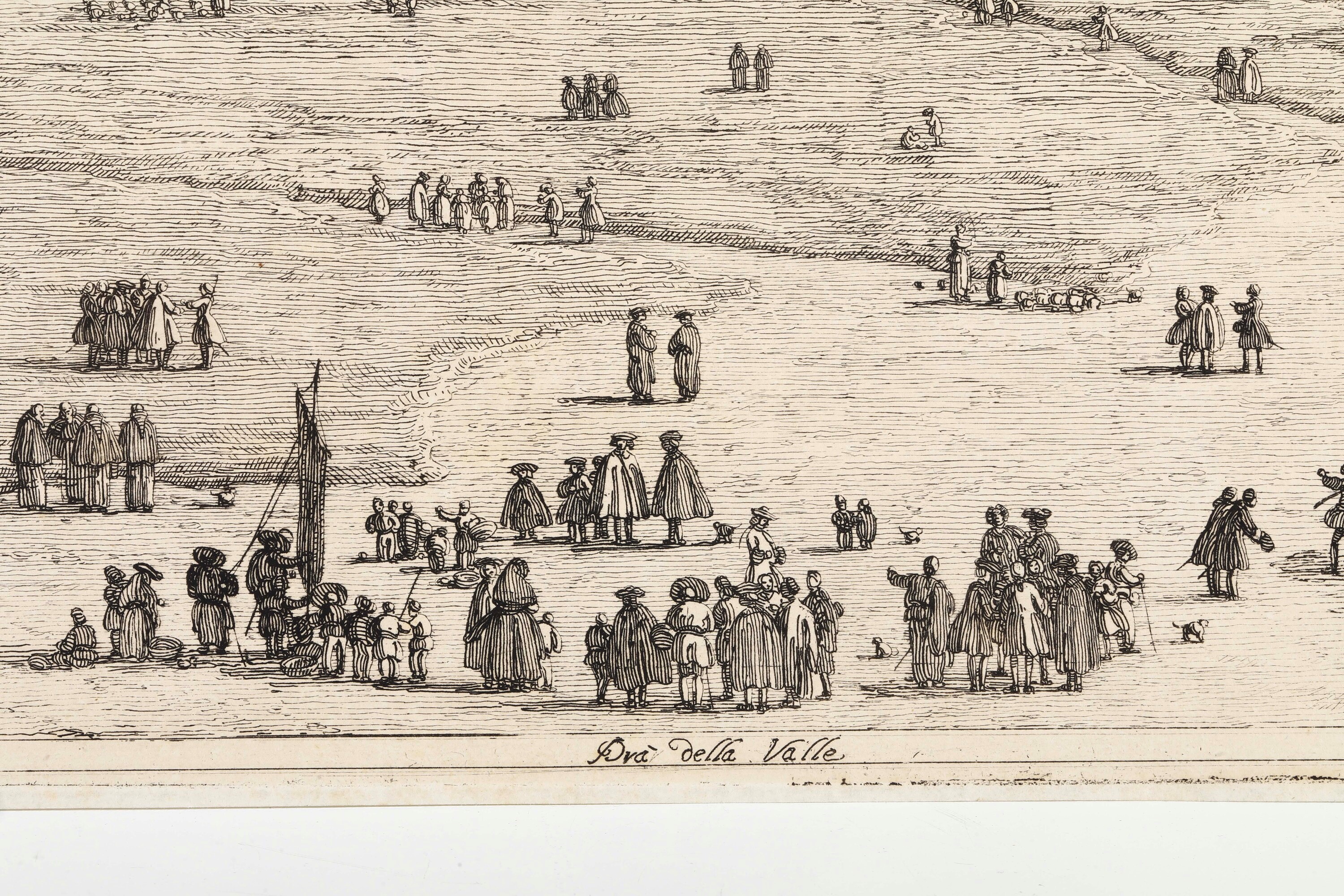 Straordinario esemplare in tiratura pre-editoriale. Antonio Canal detto il Canaletto (1697-1768) ...