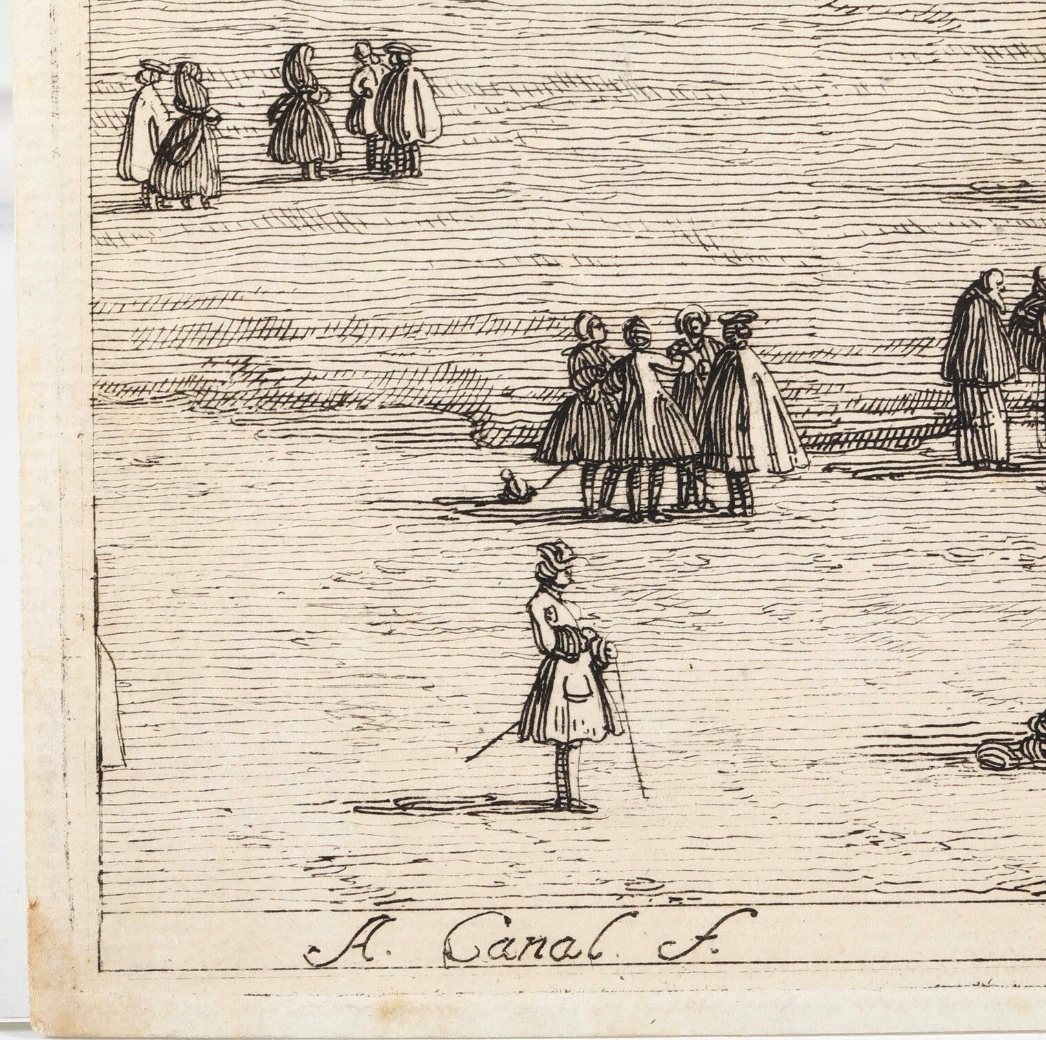 Straordinario esemplare in tiratura pre-editoriale. Antonio Canal detto il Canaletto (1697-1768) ...