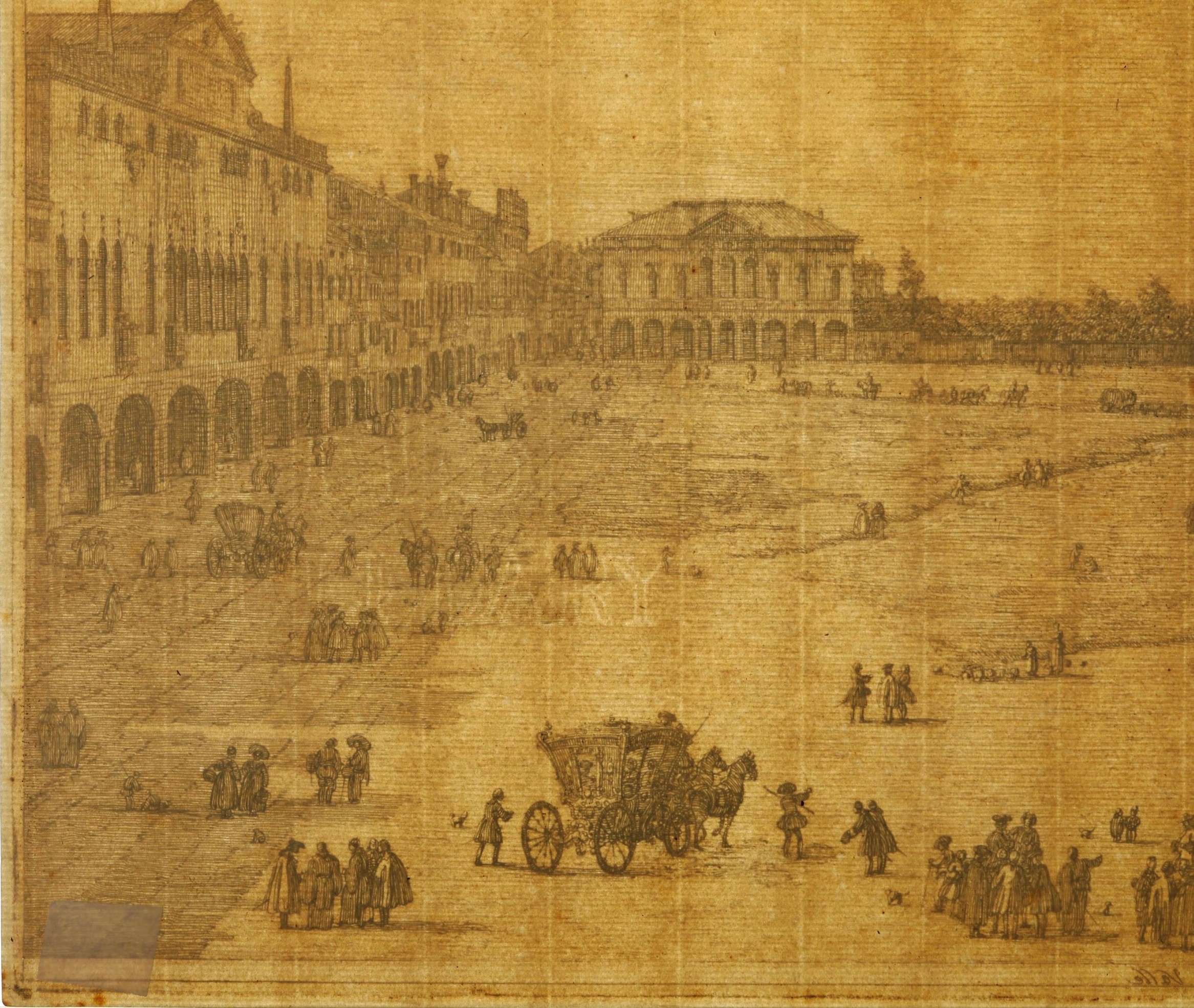 Straordinario esemplare in tiratura pre-editoriale. Antonio Canal detto il Canaletto (1697-1768) ...